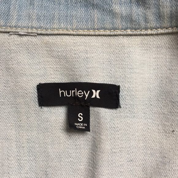 Hurley Jean Jacket with Lace - Picture 3 of 5